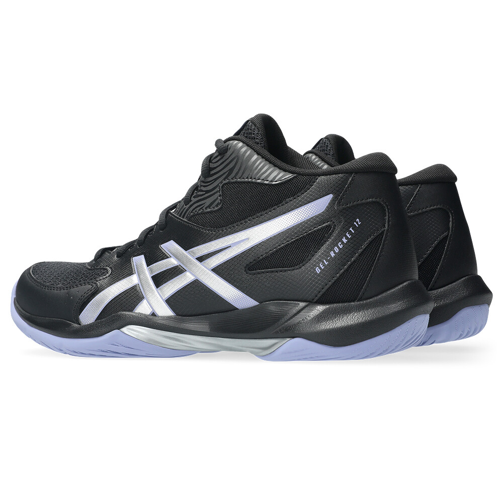 Zapatillas Voley GEL-Rocket Mt 12 Hombre Black/pure Silver