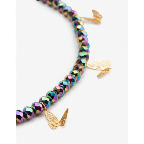 Collares Cortos Botanico Dorado Oro Amarillo