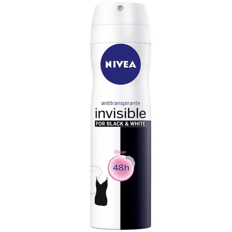 Desodorante Aerosol Nivea Invisible Clear 150 Ml. Desodorante Aerosol Nivea Invisible Clear 150 Ml.