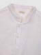 Camisa Cuello Mao Blanco Roto