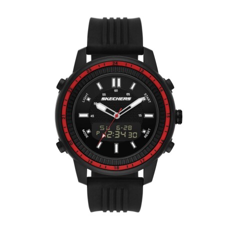 Reloj Skechers Clásico Silicona Negro 0