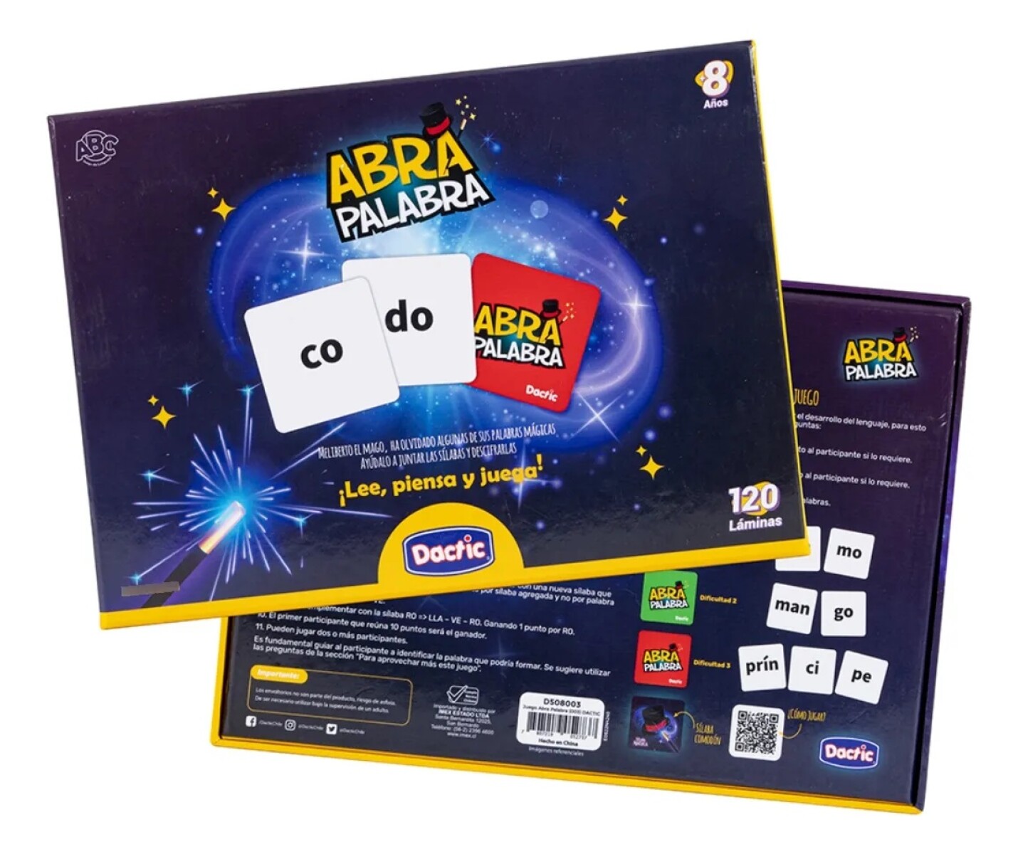 Juego De Mesa Abra Palabra Dactic - 