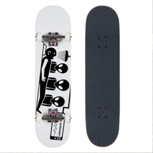 Skate armado Alien Workshop ABDUCTION WHITE 7.75" Skate armado Alien Workshop ABDUCTION WHITE 7.75"