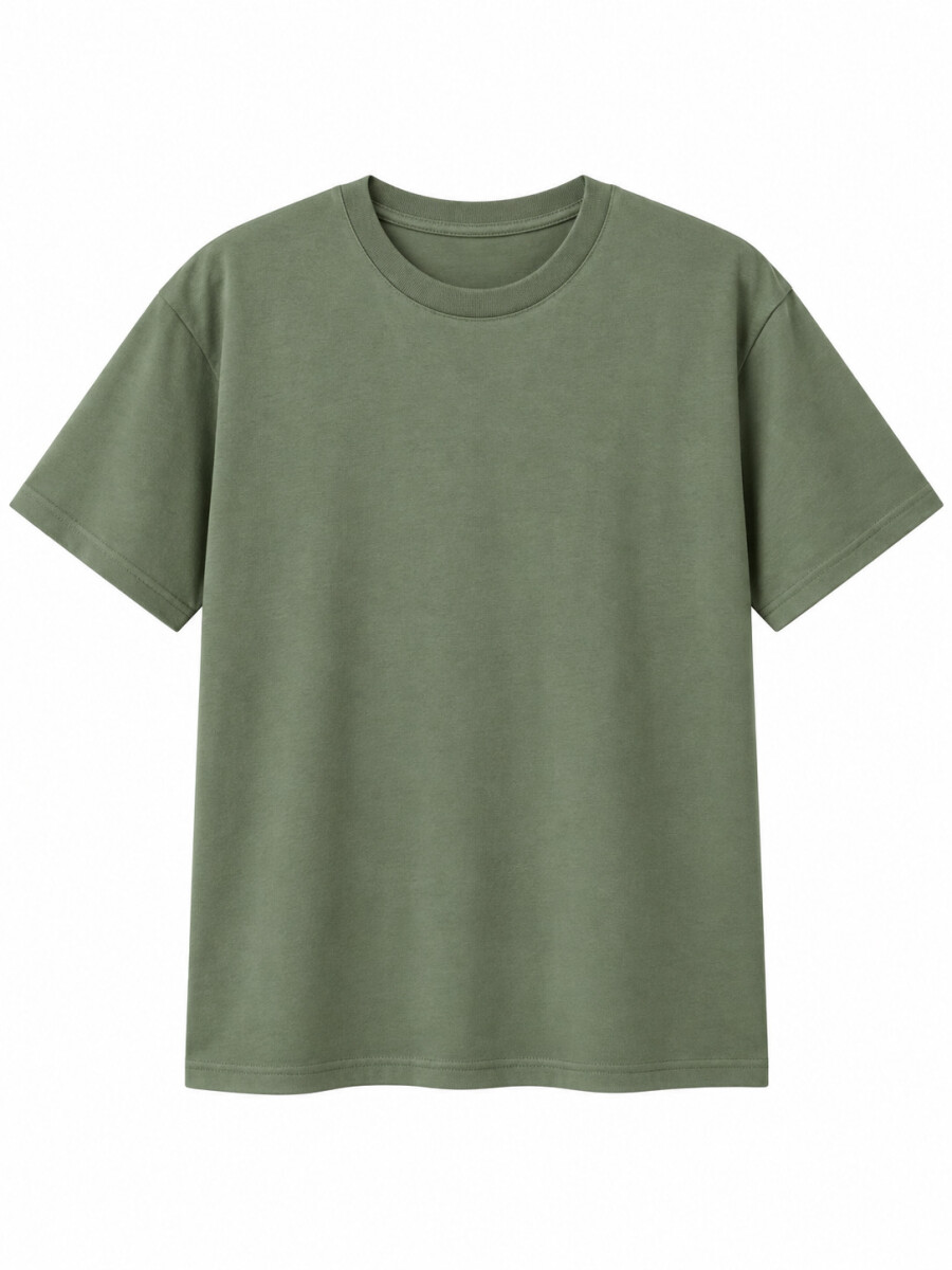 REMERA NAUPLIA - VERDE MILI 
