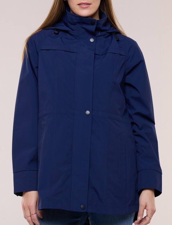 Campera Liviana Impermeable AZUL
