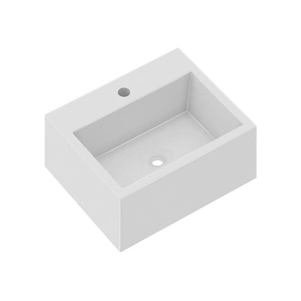 BACHA DE APOYO MODELO QUADRA BLANCO BOSI Bacha De Apoyo Modelo Quadra Blanco Bosi