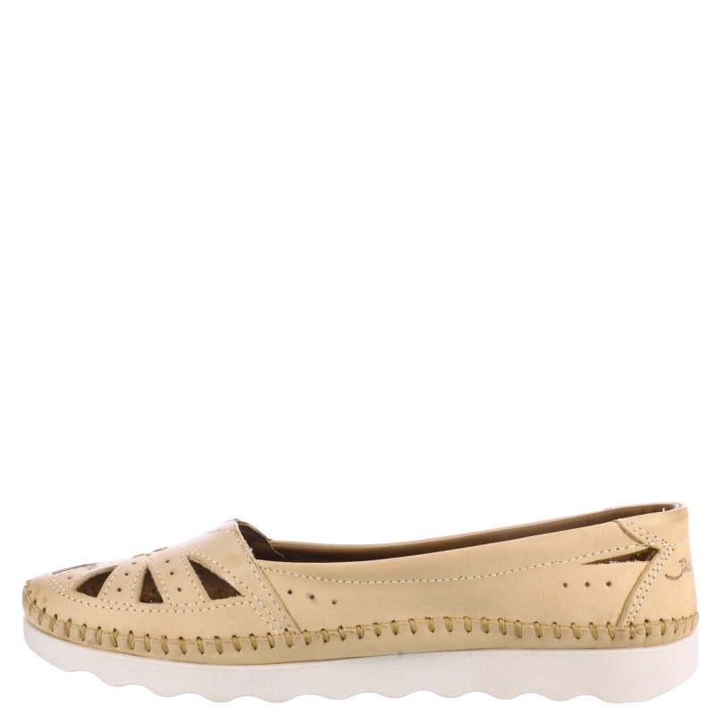 Zapatos de Mujer Freeway Casual Flex Beige Natural