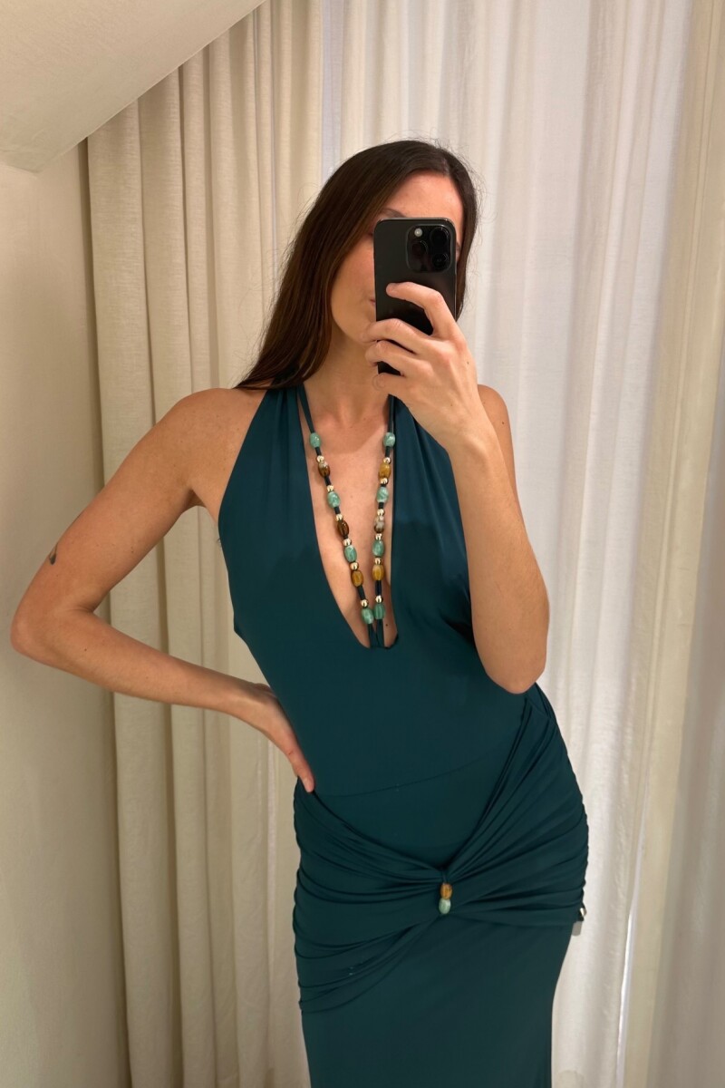 Vestido Perla Petroleo
