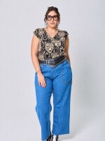 Blusa Beti leopardo