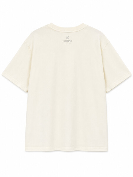 REMERA NAUPLIA PRINTED III CRUDO