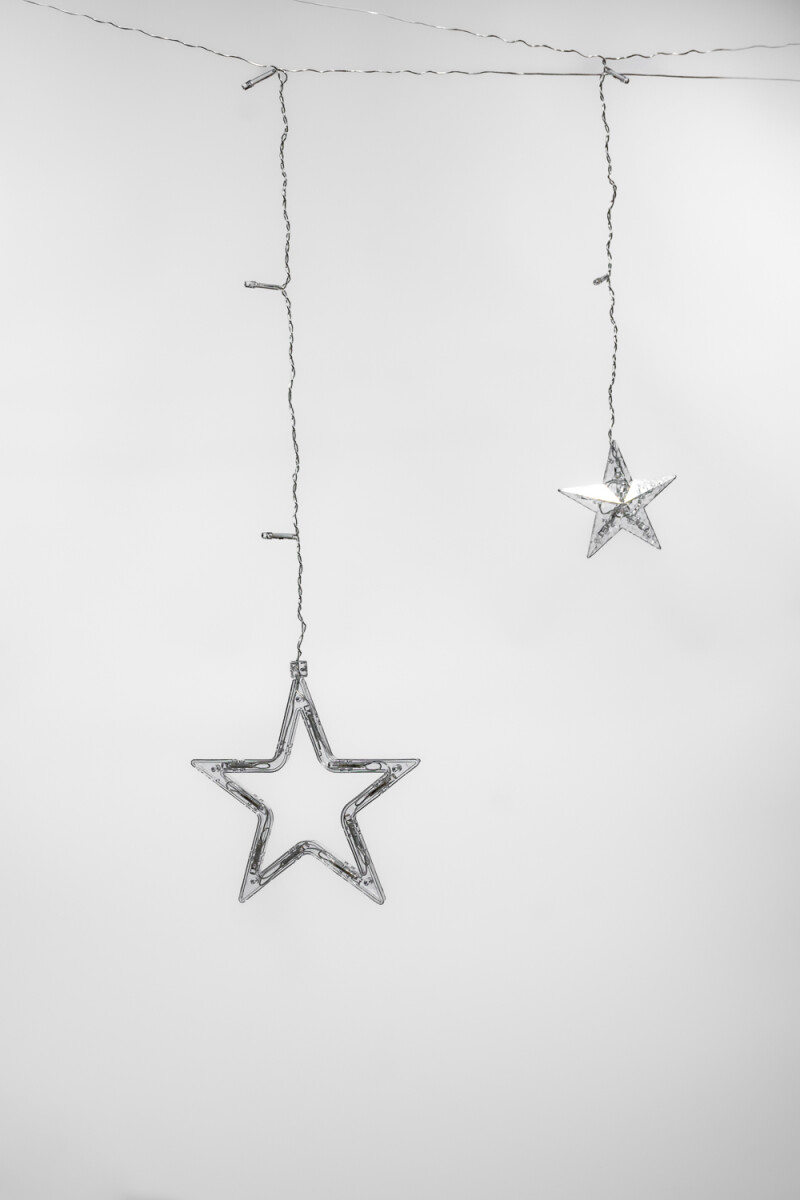 Luces Cortina Luces Calida, 3m - Color Unico