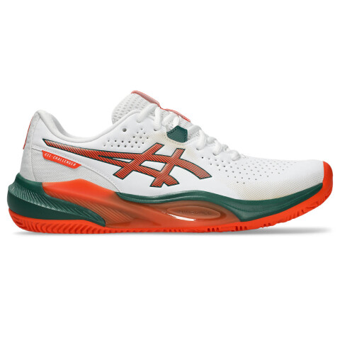 Zapatillas Tenis Gel-Challenger 15 Padel Hombre White/energy Orange
