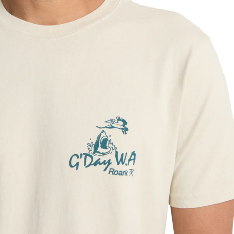 Remera Roark G'Day W.A. - Beige Remera Roark G'Day W.A. - Beige