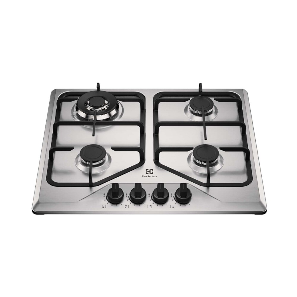 ANAFE ELECTROLUX GAS GRIS 4 HORNALLAS KE4XC