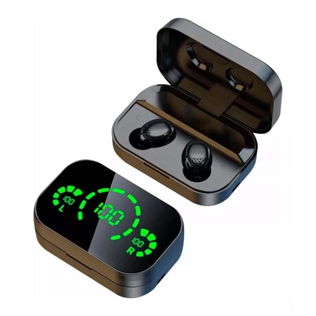 Auriculares YD03 Bluetooth Inalámbricos Recargables Táctiles Negro