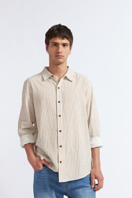 CAMISA BRAD BEIGE