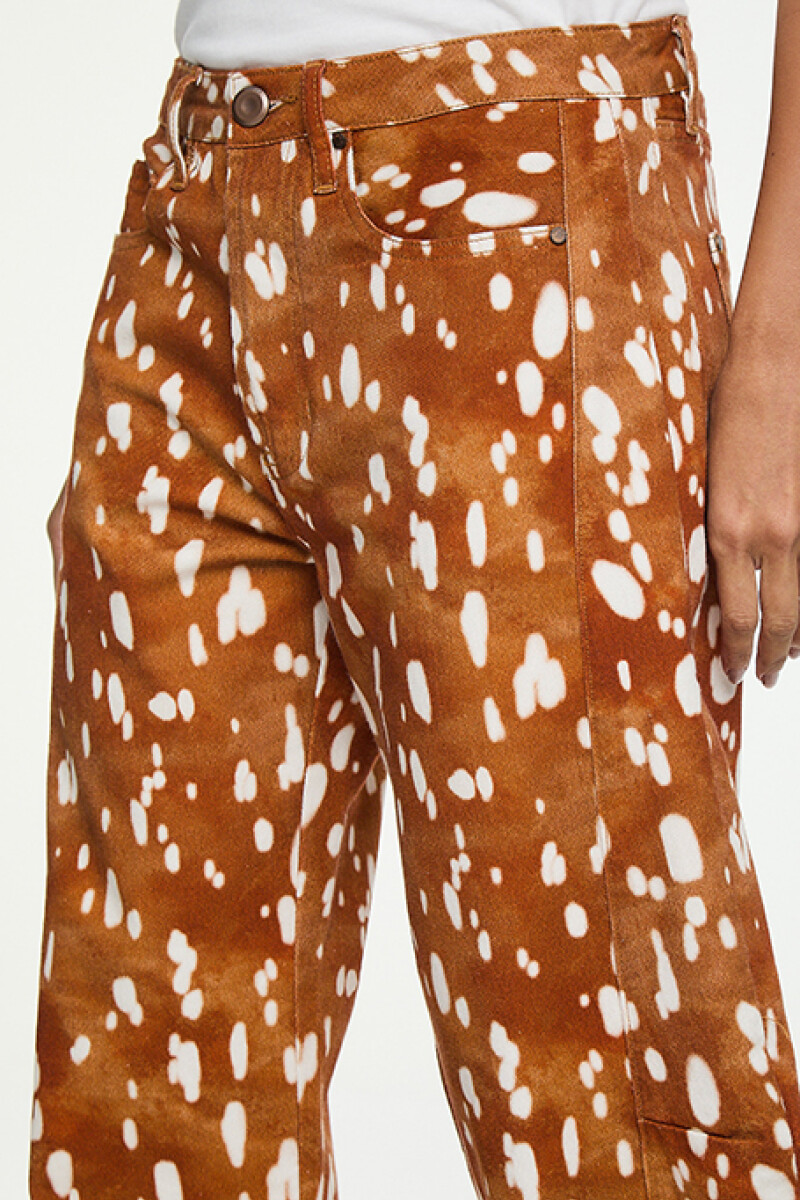 PANTALÓN ANCHO FIG Estampado