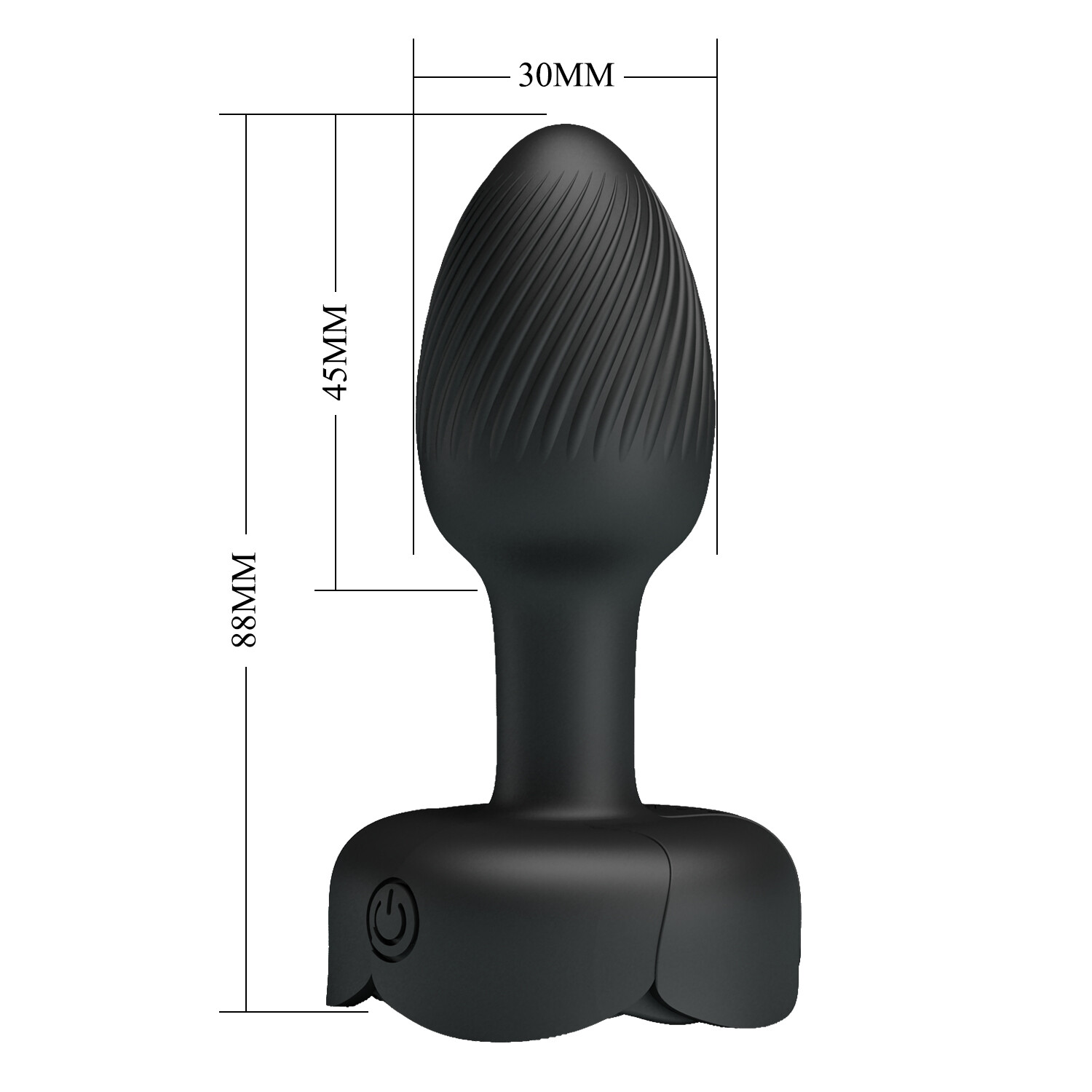 Plug Anal Vibrador Luz Led Olman Pretty Love Boutique Ertica Plug Anal Vibrador Luz Led Olman Pretty Love Boutique Ertica