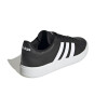 Championes Adidas Grand Court Base 2.0 de Mujer - GW9262 Negro-blanco