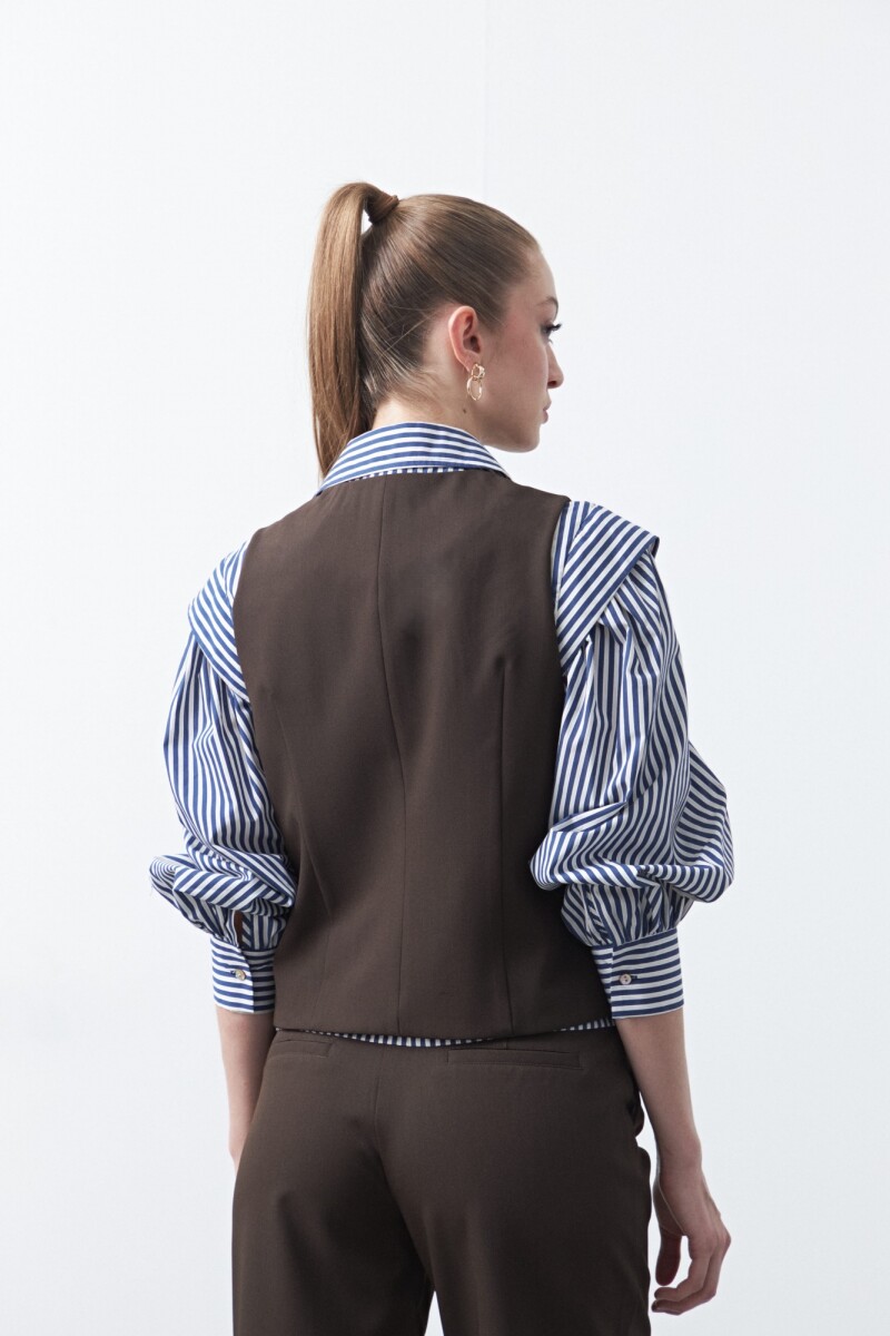 CHALECO EVERLY Chocolate