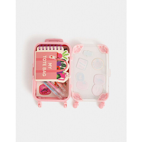 Librería Sets Valija Rosa Claro