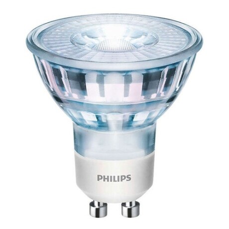 Pack 2 unidades lámparas LED Dicroica Philips vidrio fría 4.6W GU10 Pack 2 unidades lámparas LED Dicroica Philips vidrio fría 4.6W GU10