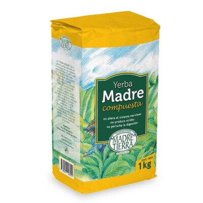 Yerba compuesta Madre Tierra 1kg. Yerba compuesta Madre Tierra 1kg.