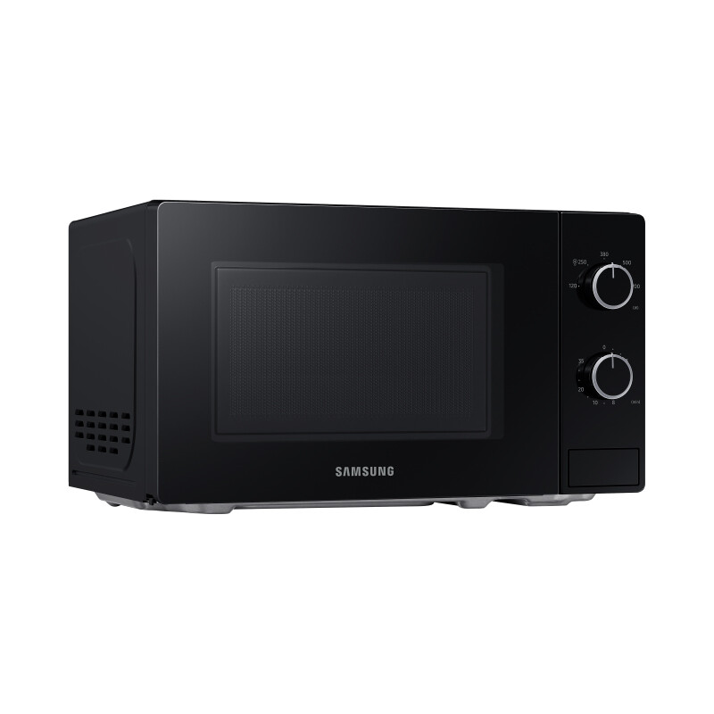 Microondas Samsung 20 L 700 W Puerta de Cristal Doble Dial Black