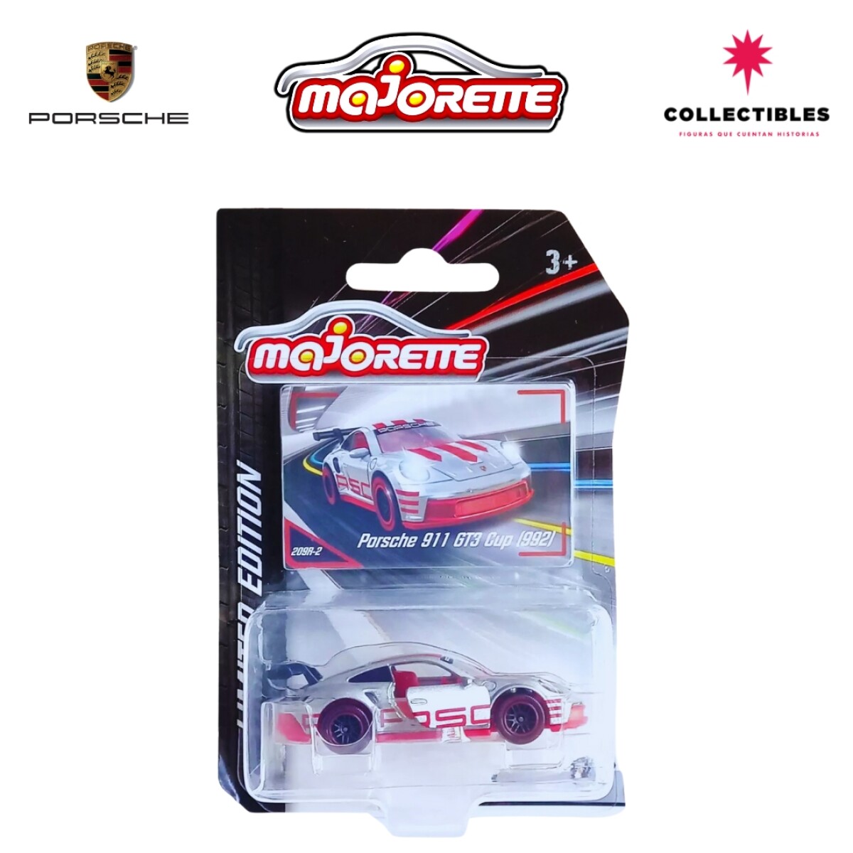 MAJORETTE! LIMITED EDITION - PORSCHE 911 GT3 CUP (992) 