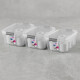 Set x3 Caja organizadora 20 lts TRANSPARENTE