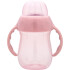 Vaso con boquilla silicona BUBA rosa
