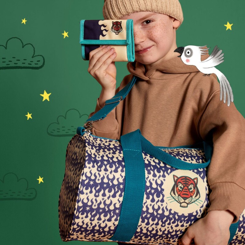 BOLSO Bolso Infantil Modelo Tigre Djeco