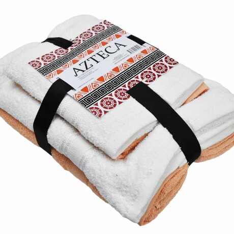 TOALLA AZTECA SET X4PCS TOALLA AZTECA SET X4PCS