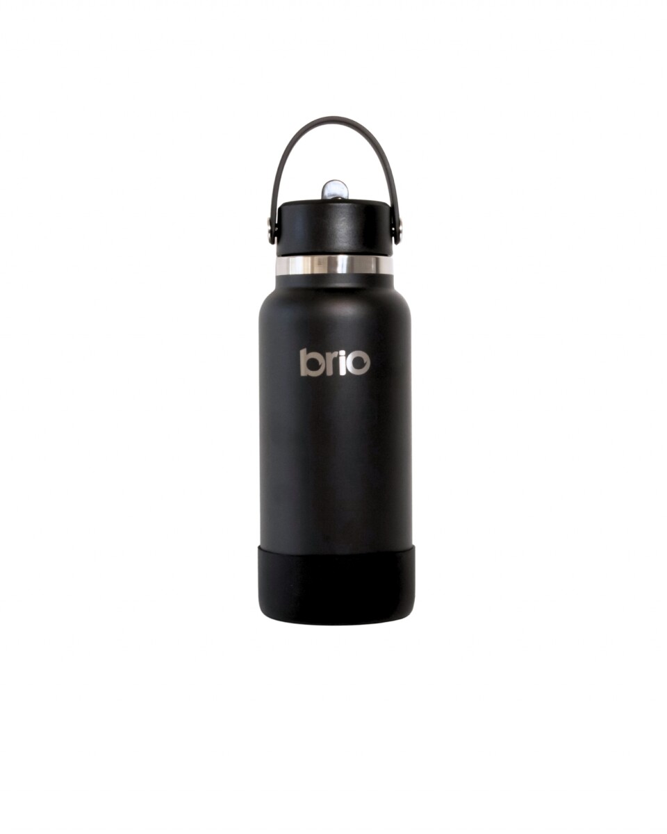 Botella En Acero Inoxidable brio 950ml Con Sorbito Y Manija 