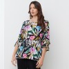 Blusa Flowers MULTI/NEGRO