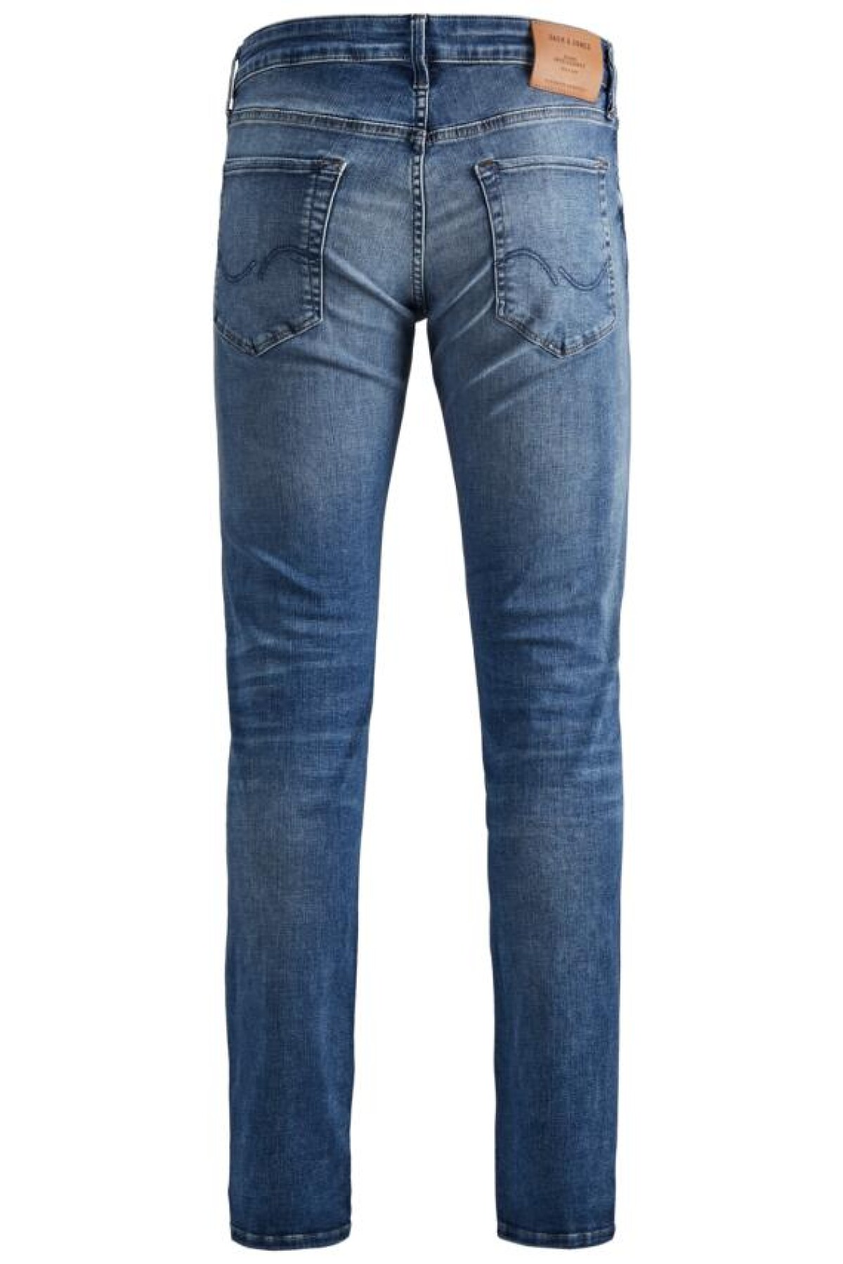 Jeans Slim Fit "glenn" Elástico Blue Denim