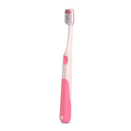 Cepillo Dental Junior +6A Suave Tapa Higiénica Rosa