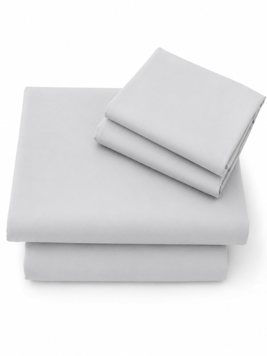 SABANAS JUEGO QUEEN - GRIS 