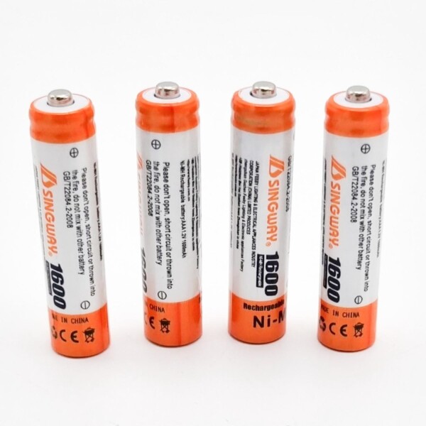 Pilas Alcalinas Recargables 1600 Mah X4 Aaa Aa Calidad Pilas Alcalinas Recargables 1600 Mah X4 Aaa Aa Calidad