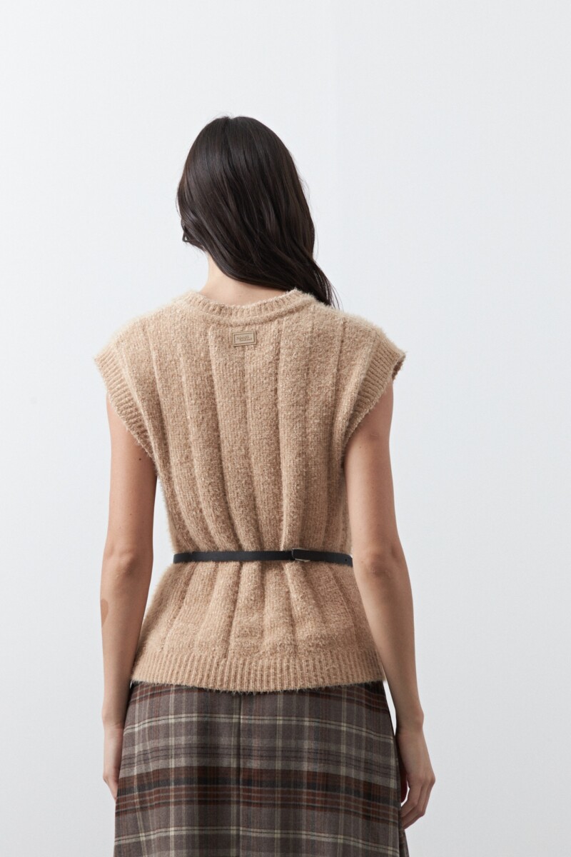 CHALECO HUANUCO Beige