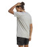 Remera de Hombre Adidas Essentials Single Gris - Blanco