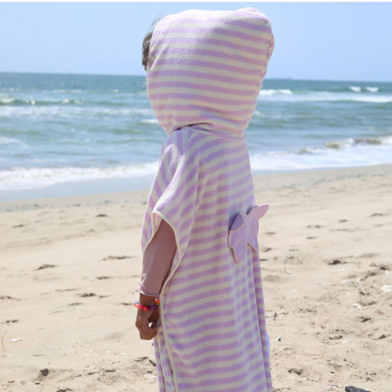 Toalla poncho de playa Soft Lilac Sunnylife - Niño Toalla poncho de playa Soft Lilac Sunnylife - Niño