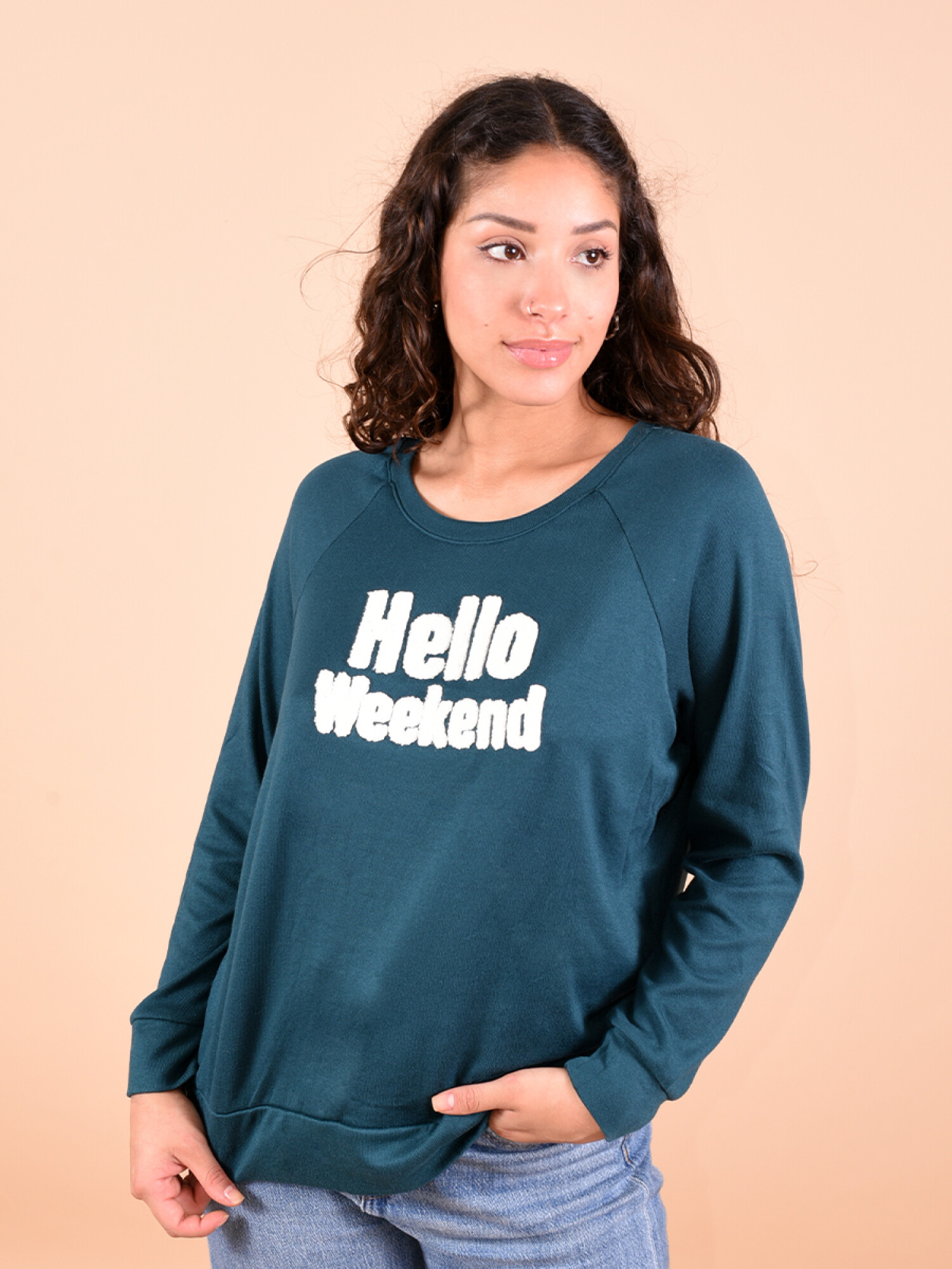 LuLu-B Hoodie Embroidery Sweater - Pink Weekend – Islamorada