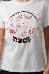 REMERA KENDRA ESTAMPADO BORDO