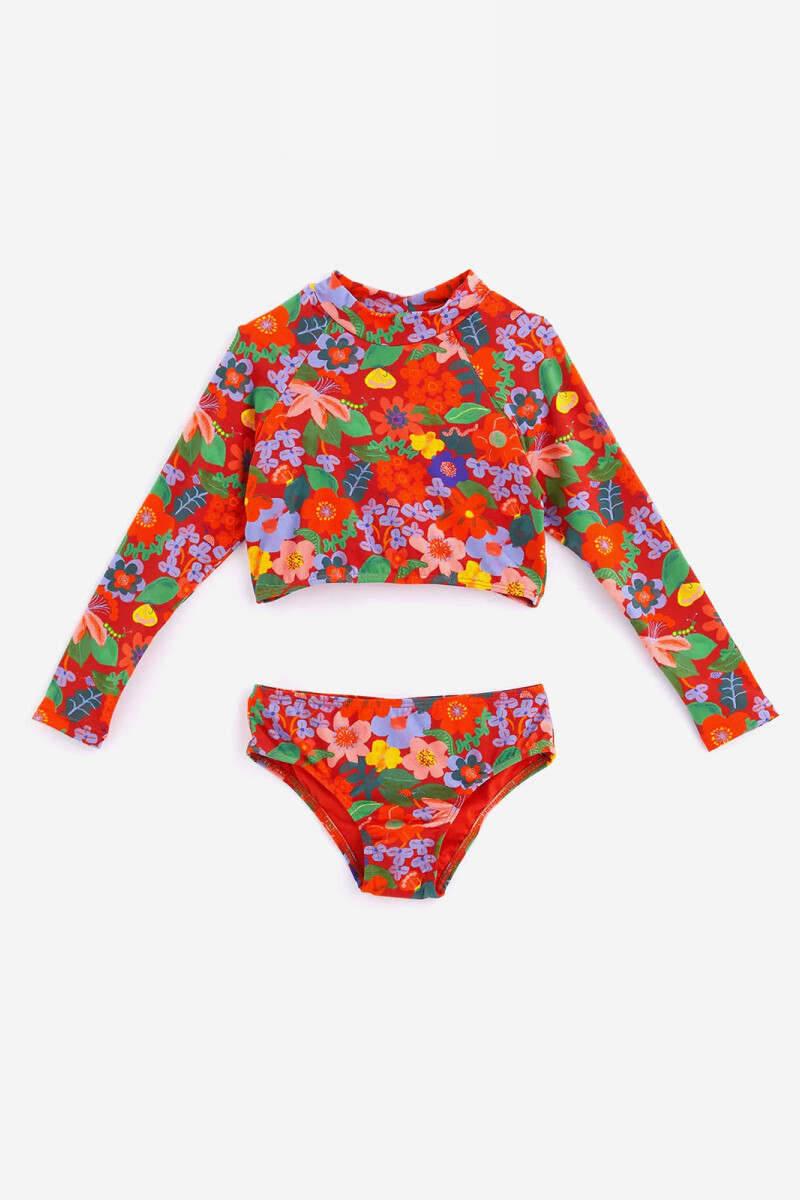 Bikini niña Estampado