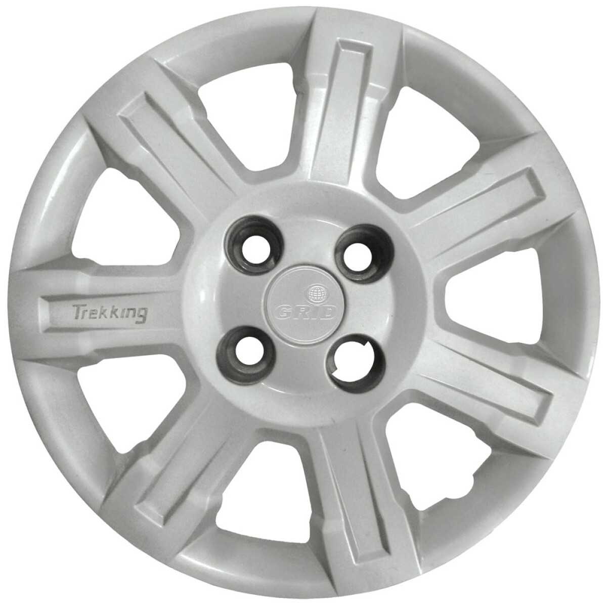 TAZA DE RUEDA RODADO 14 PLATEADA 