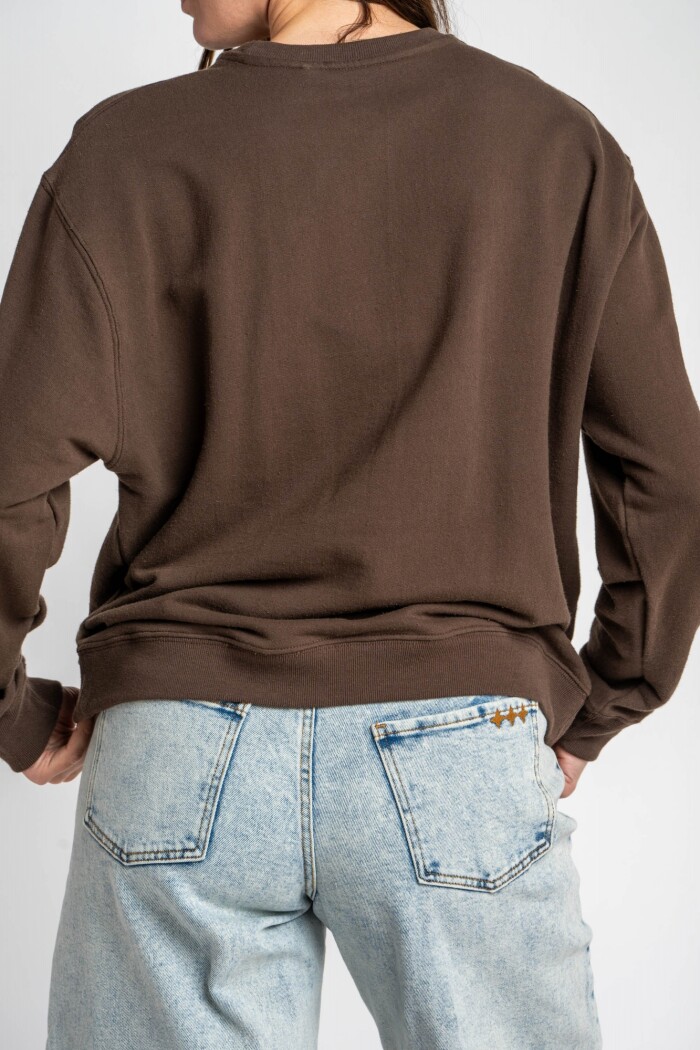 Sweater Moño Marron