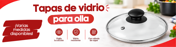 Tapas de vidrio para olla
