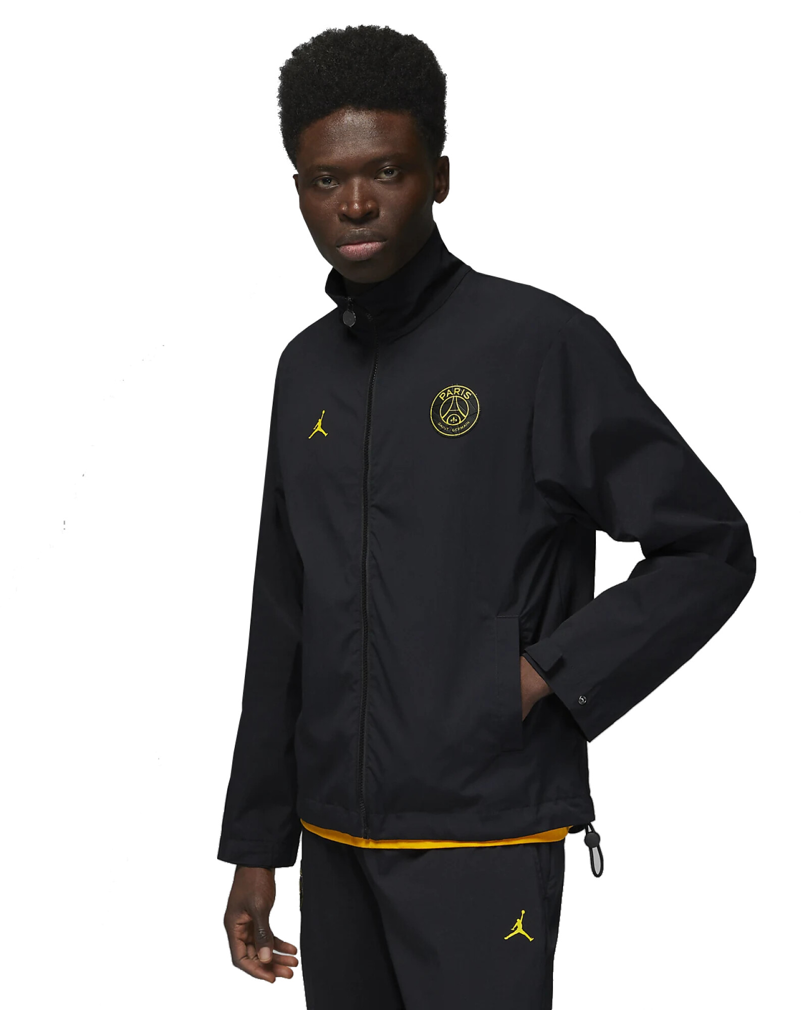Campera Nike Jordan PSG Wvn Jacket Black/Tour - S/C — Menpi