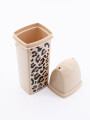 ESTUCHE ANIMAL PRINT BEIGE